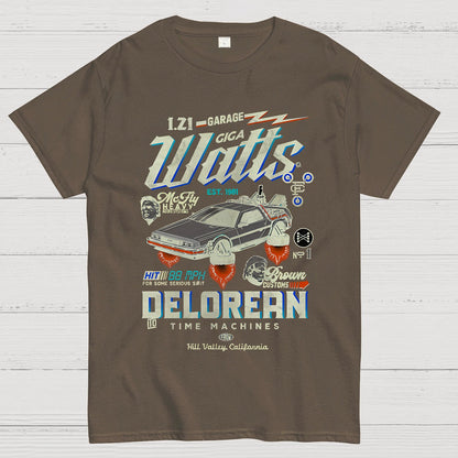 Gigawatts Garage Remix Geek T-Shirt