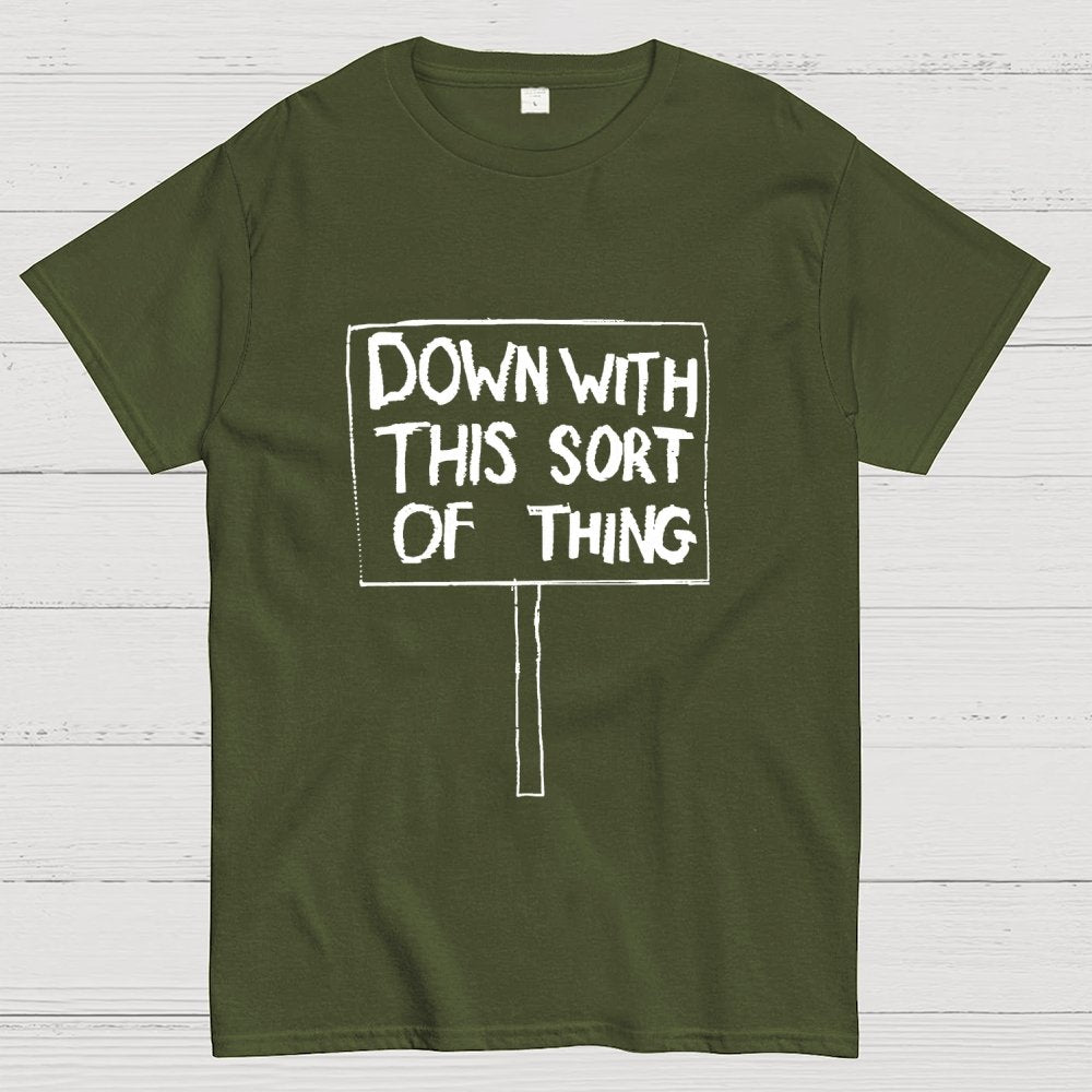Down With This Sort Of Thing Unisex Geek T-Shirt
