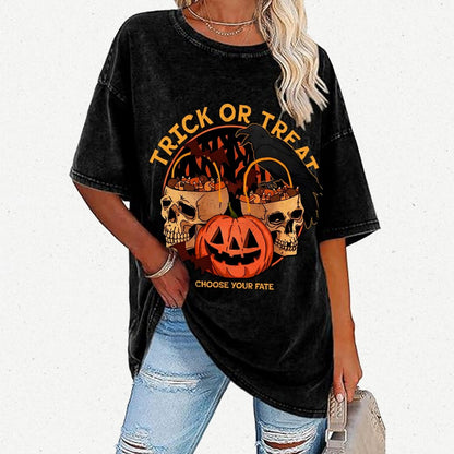 Choose Your Fate Vintage Distressed T-shirt
