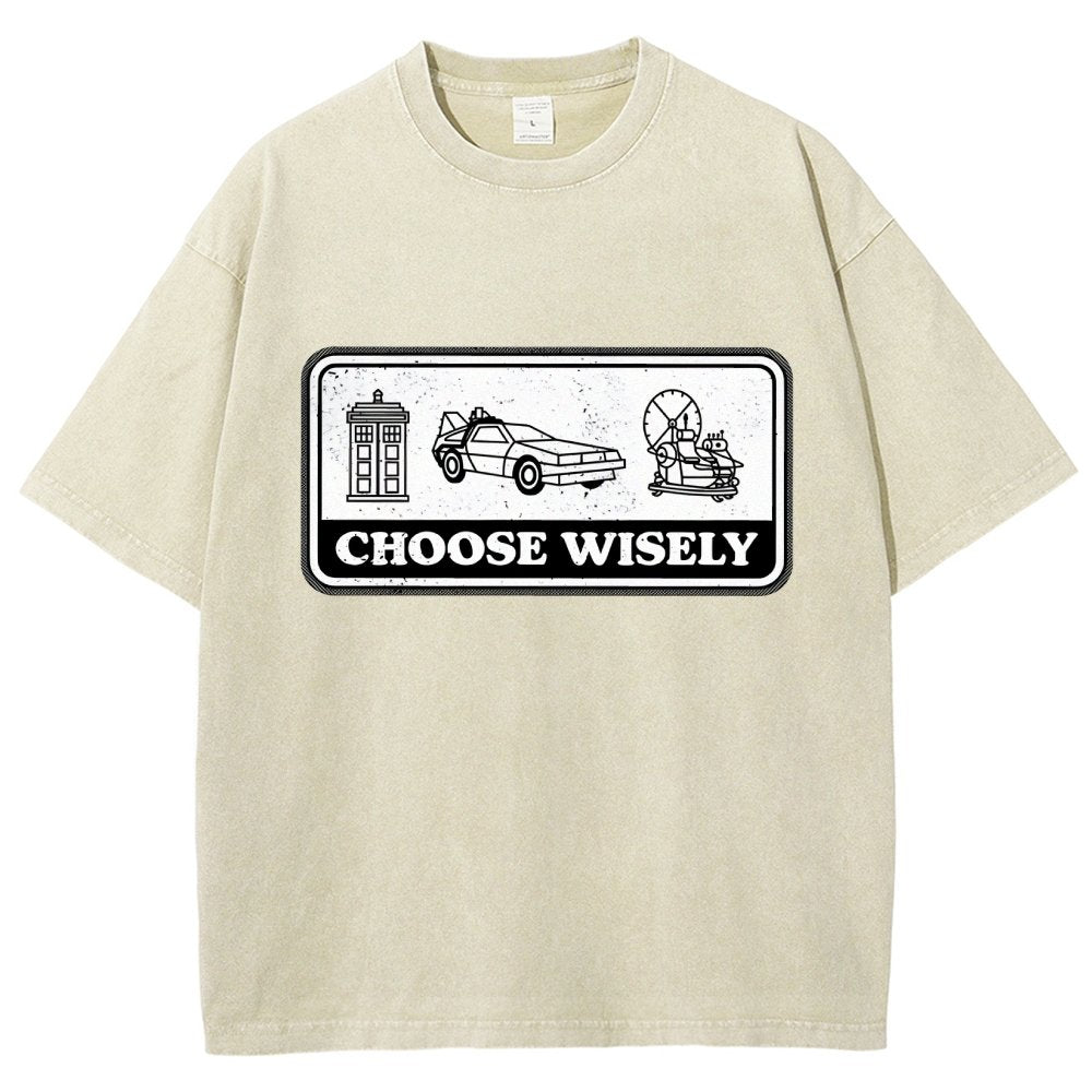 Temporal Dilemma Vintage Distressed T-shirt