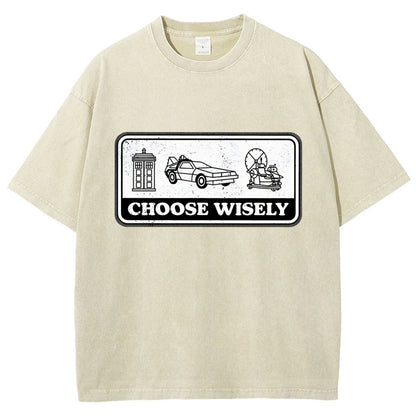 Temporal Dilemma Vintage Distressed T-shirt