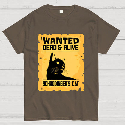 Schrödinger's Cat Is Dead or Alive Geeky T-Shirt