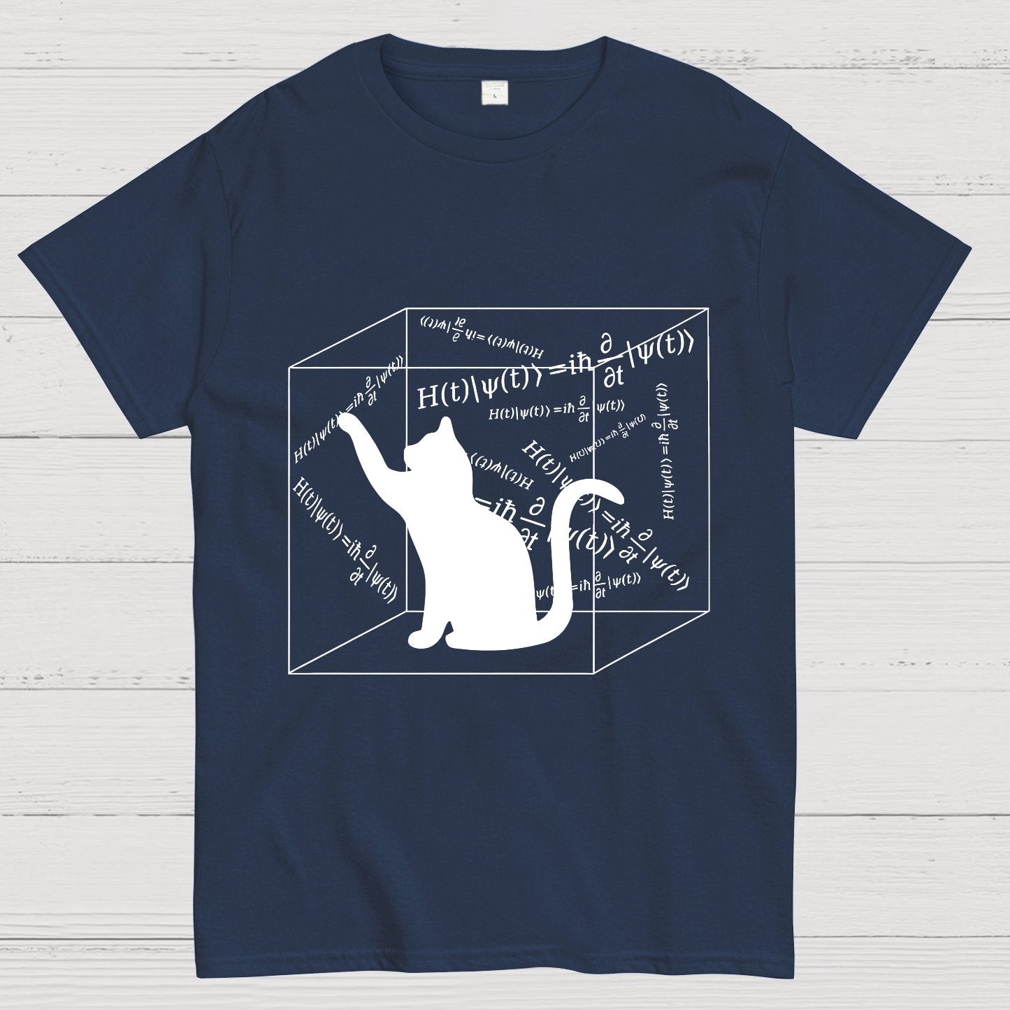 Schrödinger Cat Geeky T-Shirt