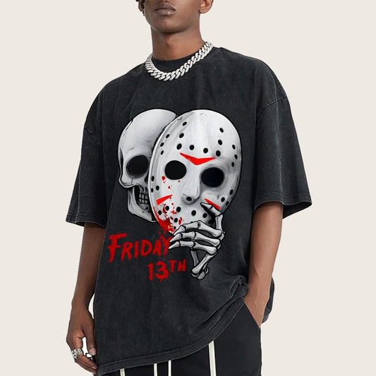 Friday 13th Vintage Distressed T-shirt