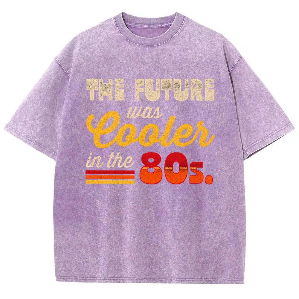The Future Was Cooler In The Past Vintage Distressed T-shirt