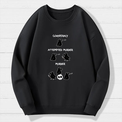 From Conspiracy To Murder Geek Cotton Sweatshirt