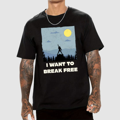 I Want To Break Free Geek T-Shirt