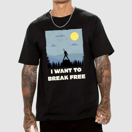 I Want To Break Free Geek T-Shirt