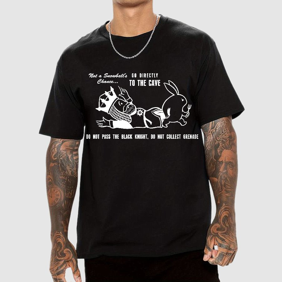 Go To The Cave Do Not Laugh Geek T-Shirt