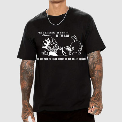 Go To The Cave Do Not Laugh Geek T-Shirt