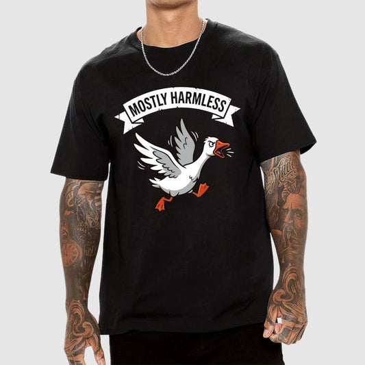 Mostly Harmless Art Print Geek T-Shirt