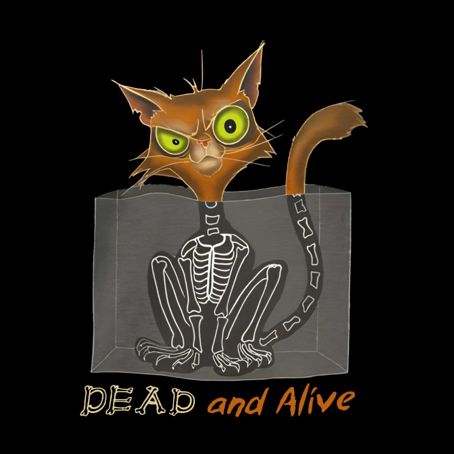 Schrödinger Cat Geeky T-Shirt