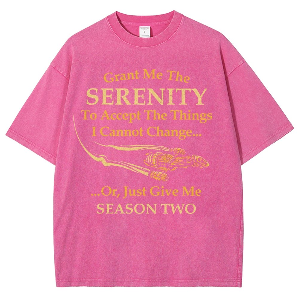Grant Me Serenity Vintage Distressed T-shirt