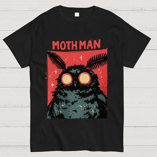 Cryptid Mothman Unisex Geek T-Shirt