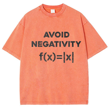 Avoid Negativity Vintage Distressed T-shirt