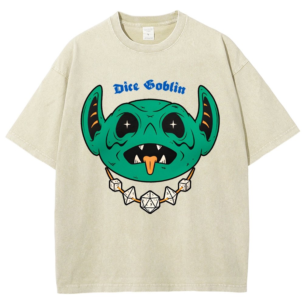 Dice Goblin Vintage Distressed T-shirt