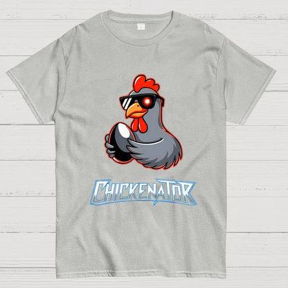Chickenator, The Future Chicken Geek T-Shirt