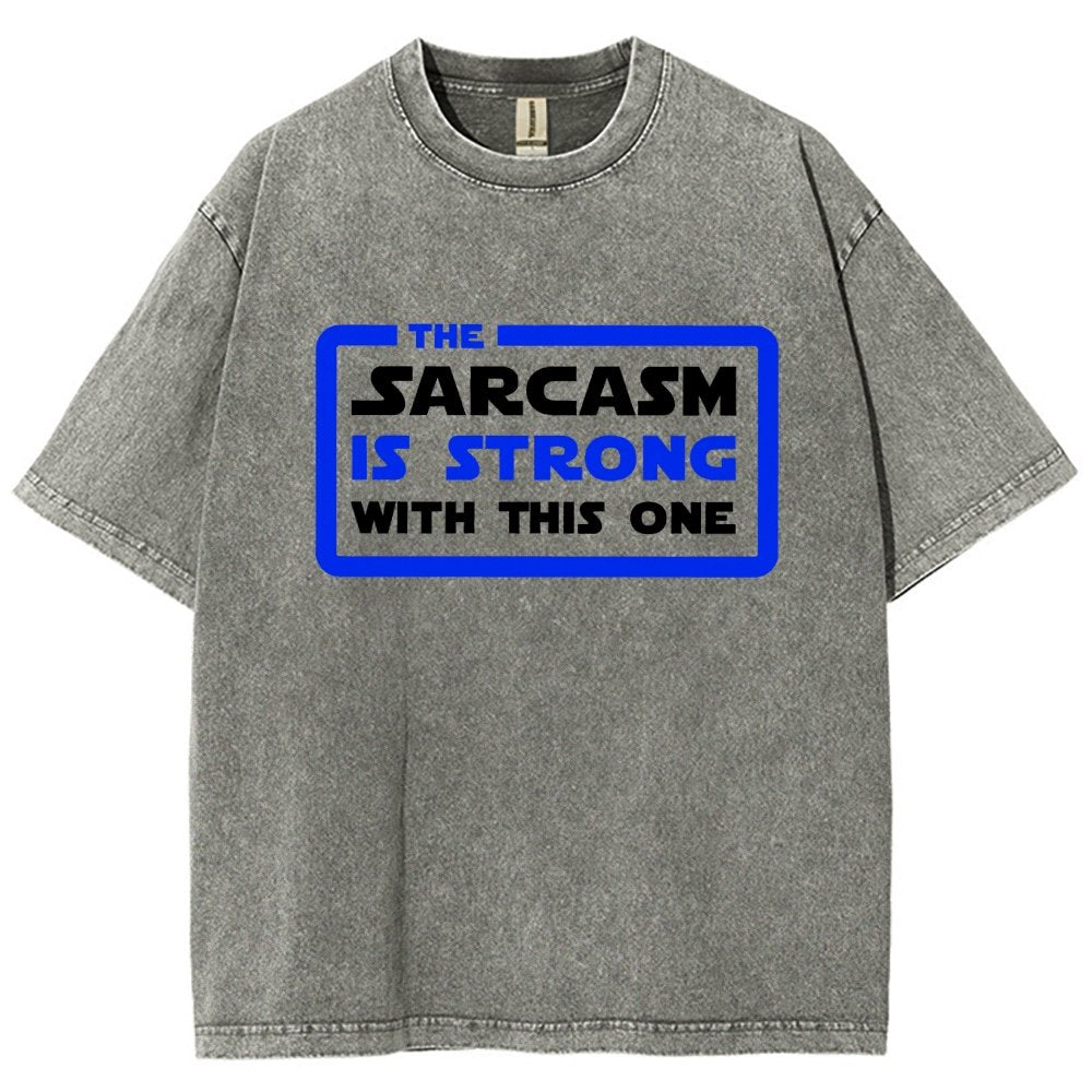 Humor Sarcasm Vintage Distressed T-shirt