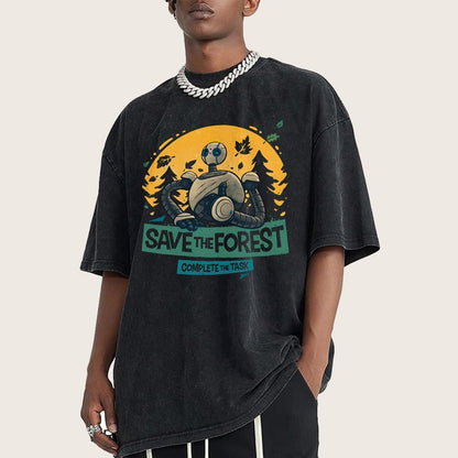 Complete The Task Vintage Distressed T-shirt