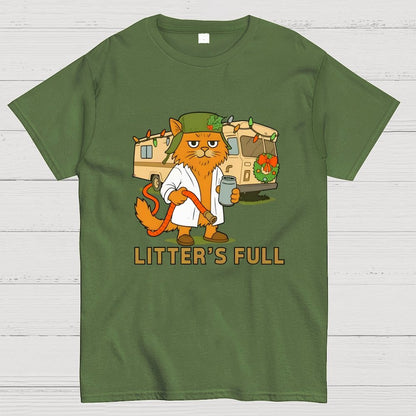 Christmas Shitters Full Cat Geek T-Shirt