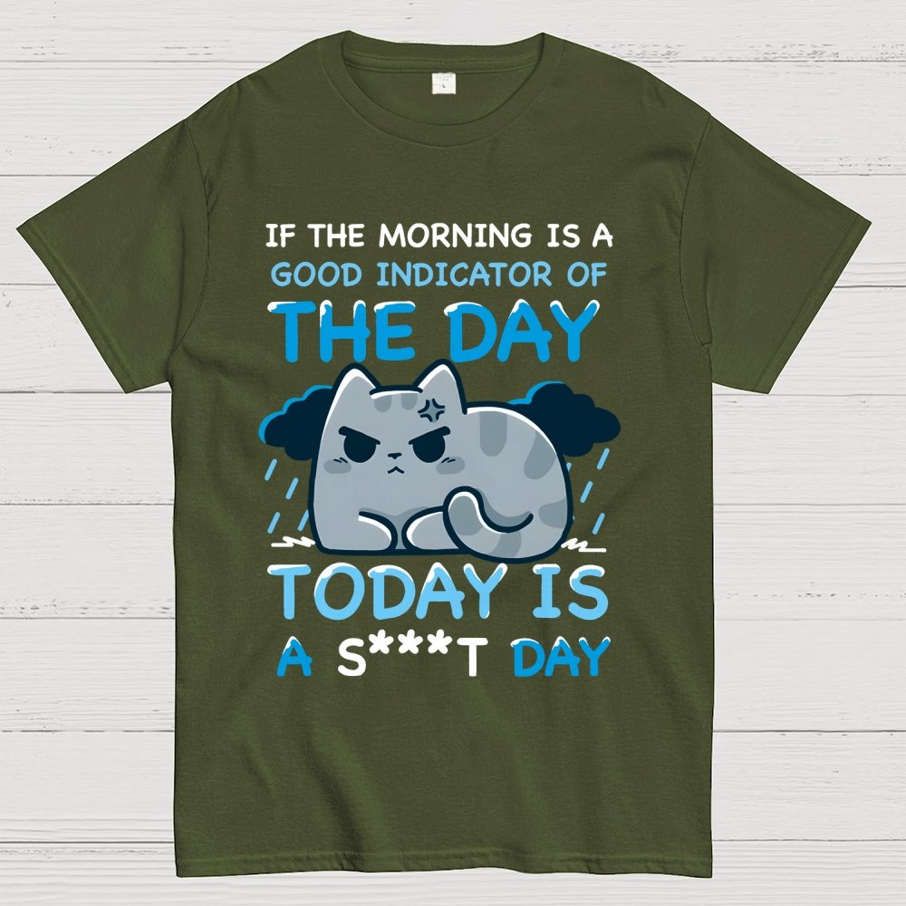 Today is a S***T day！Unisex Geek T-Shirt