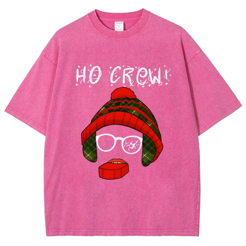 Ho Crew Oh Fudge Holiday Vintage Distressed T-shirt