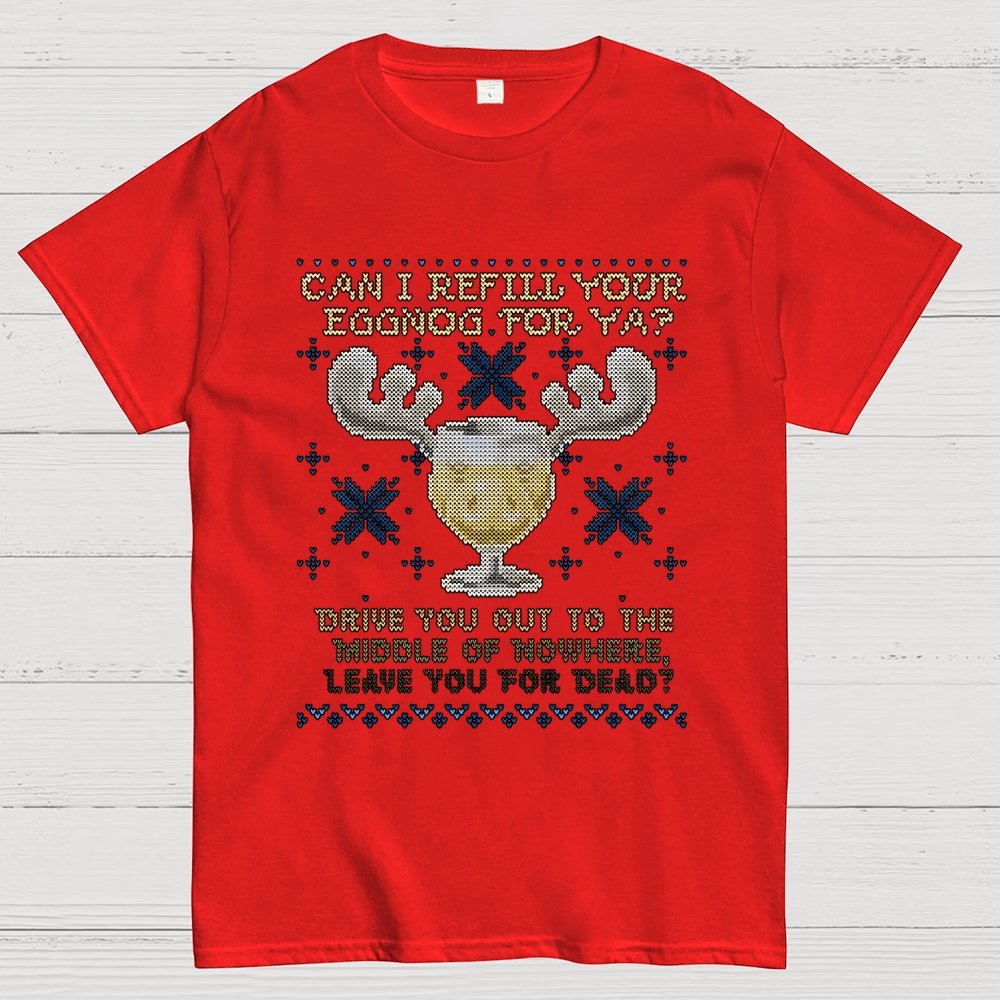 Wally World Eggnog Geek T-Shirt