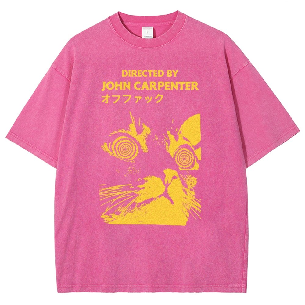 Directed by John Carpenter  Vintage Distressed T-shirt