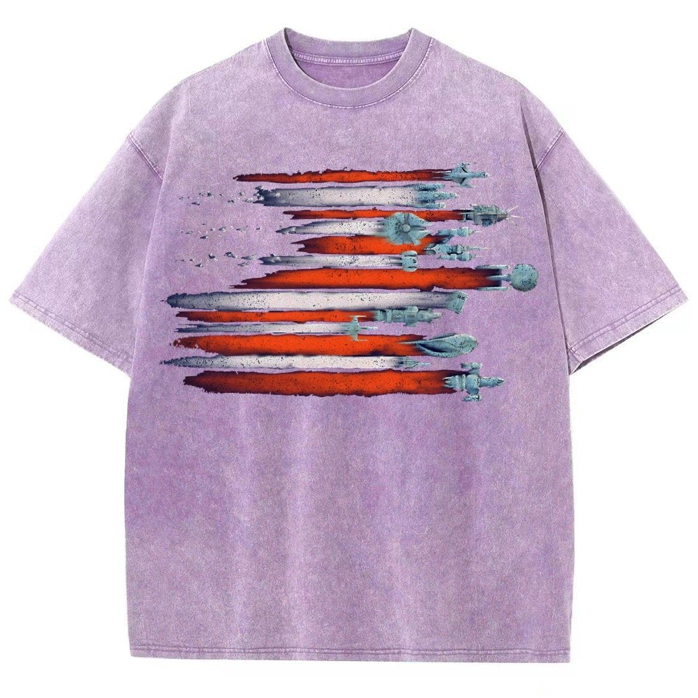 Vintage Sci-Flyers Vintage Distressed T-shirt