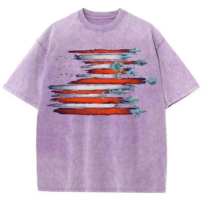 Vintage Sci-Flyers Vintage Distressed T-shirt