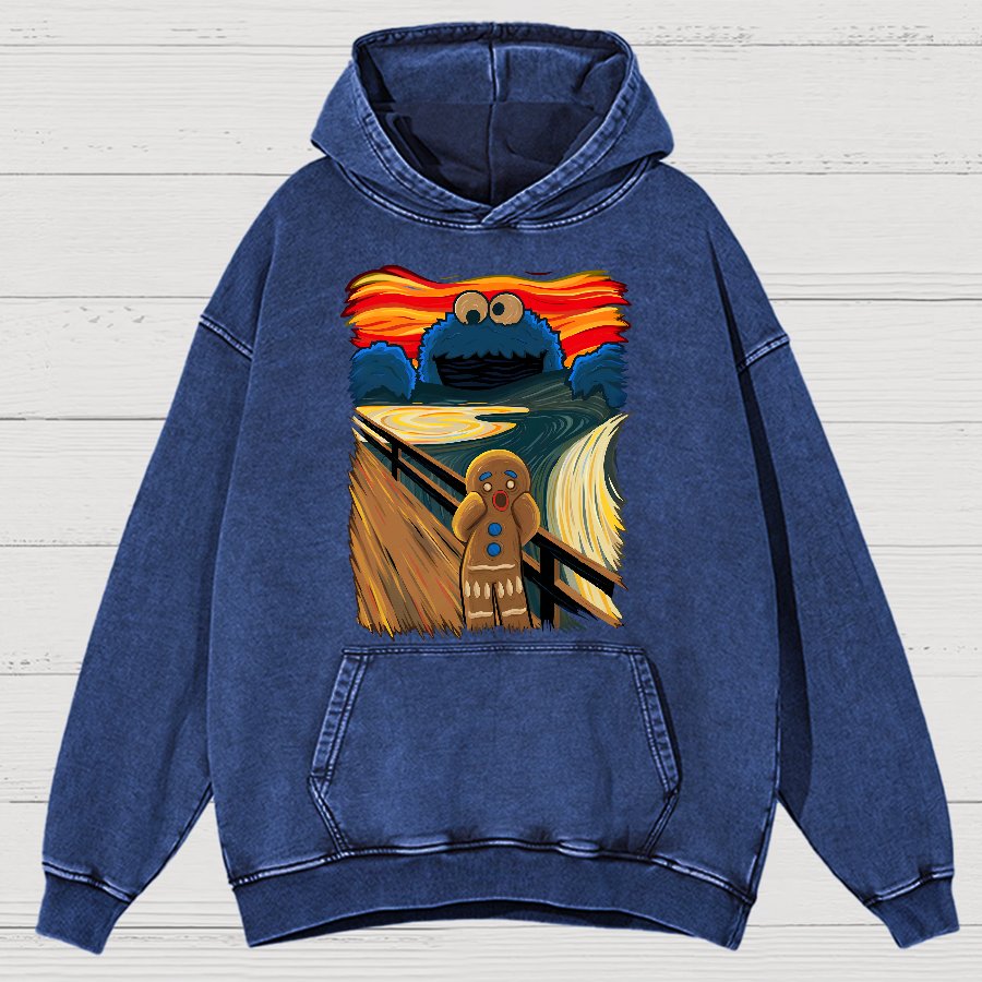 The Cookie Muncher Vintage Distressed Hoodie