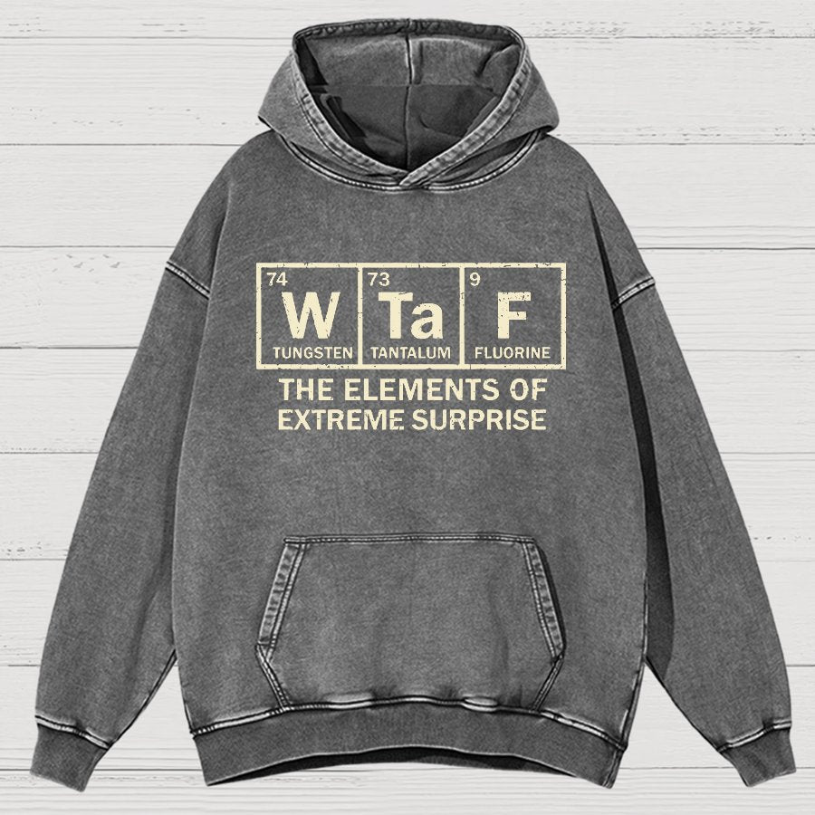 The Extreme Element of Surprise Vintage Distressed Hoodie