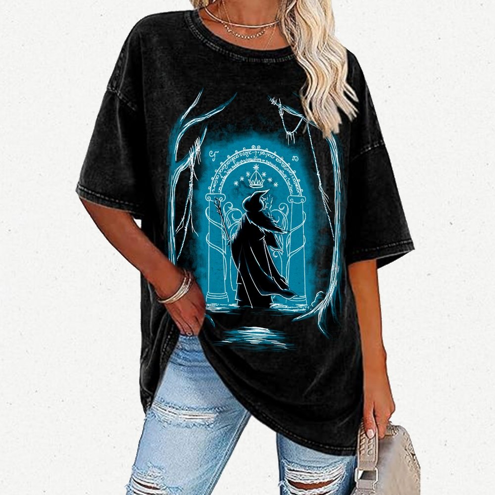 Speak Pal And Enter Vintage Distressed T-shirt