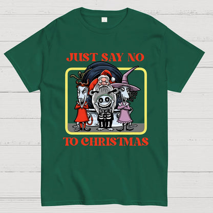 Say No to Christmas Geek T-Shirt