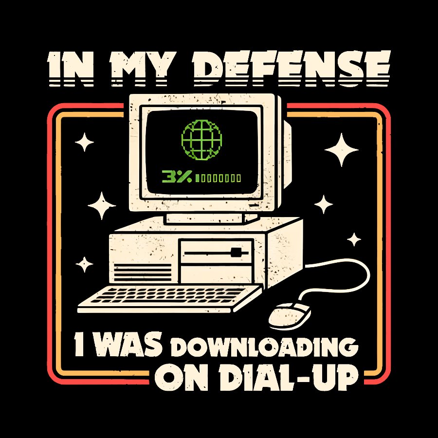 Defense Protocol Dial-Up Geek T-Shirt
