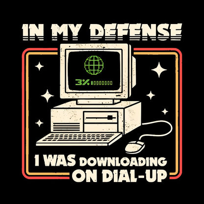 Defense Protocol Dial-Up Geek T-Shirt