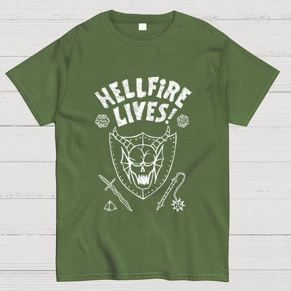 Mystic Fire Lives Geek T-Shirt