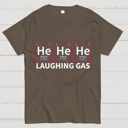 Laughing Gas Periodic Table of Elements Geeky T-Shirt