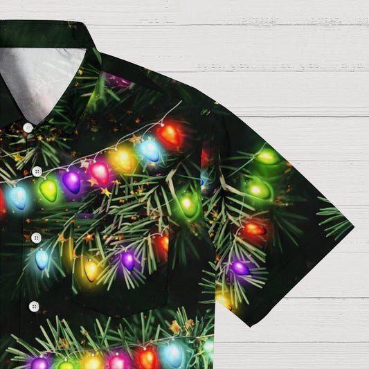 Christmas Art Decorative Light Print Geek Shirt