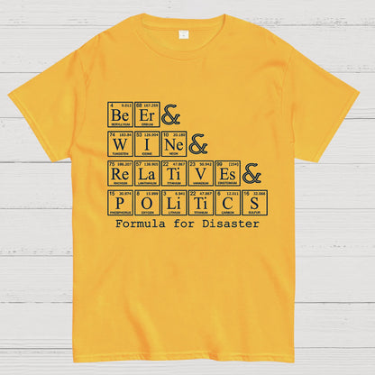 Formula For Disaster Geek T-Shirt