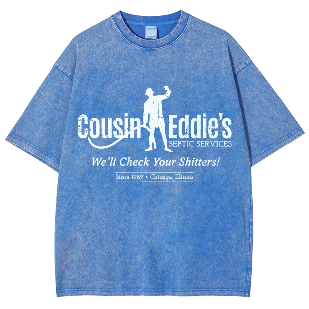 Neighbor Joe's Septic Services Vintage Distressed T-shirt
