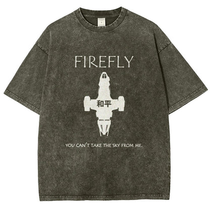 Firefly Vintage Distressed T-shirt