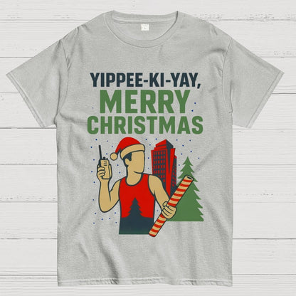 Yippee-Ki-Yay Merry Christmas Geek T-Shirt