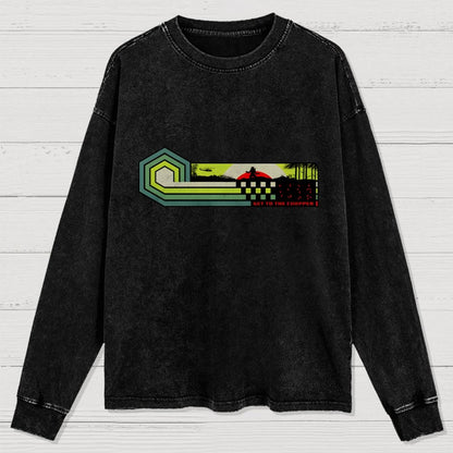Get To The Chopper Washed Long Sleeve Tee