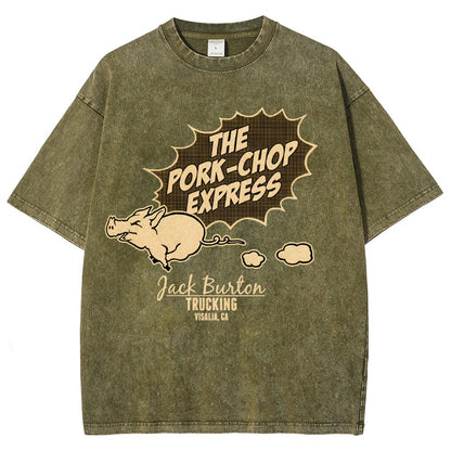 The Pork-Chop Express Vintage Distressed T-shirt