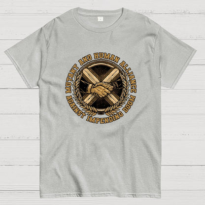 Mutant and Human Alliance Geek T-Shirt