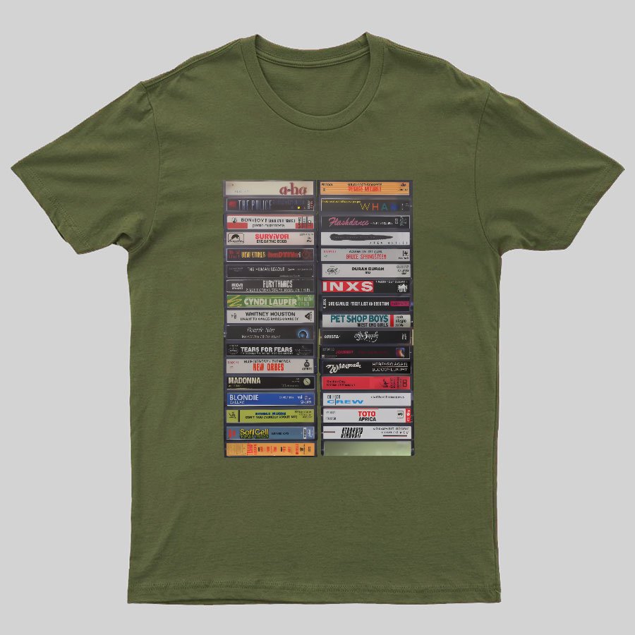 Classic Cassette Tape Geeky T-Shirt