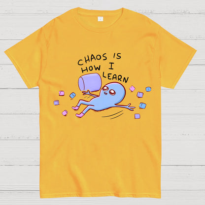 Strange Planet Chaos Is How I Learn Geek T-Shirt