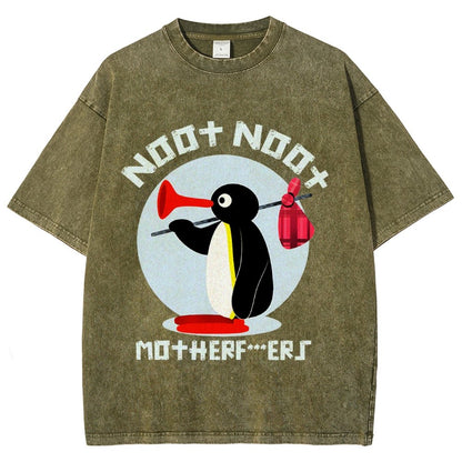 NOOT NOOT MOTHERF***ERS Vintage Distressed T-shirt