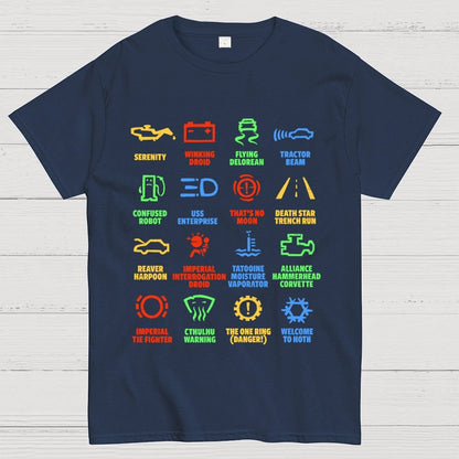 Nerdy Symbols Geek T-Shirt